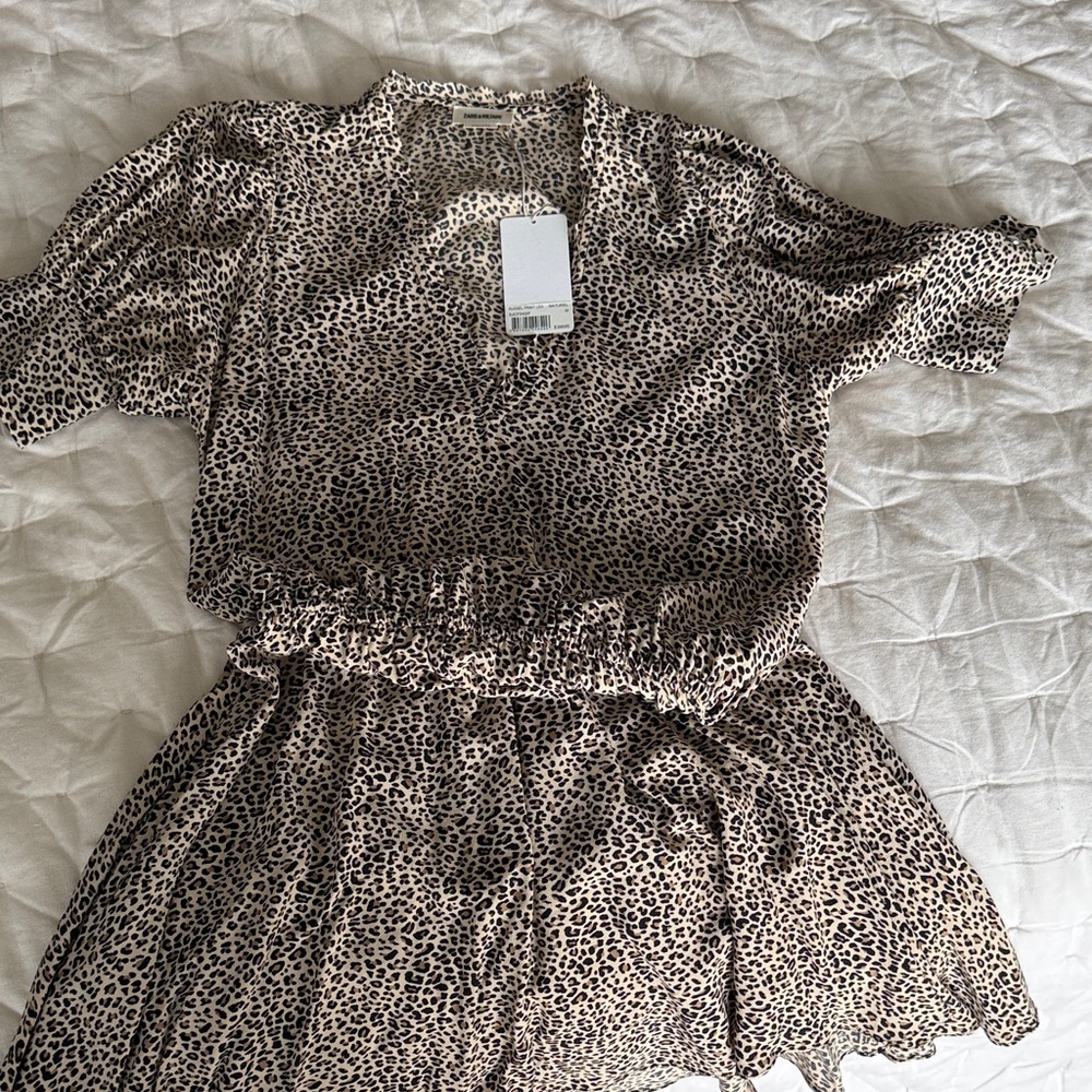 Zadig & Voltaire size M Animal Print Dress